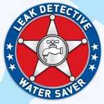 “Leak Detective, Water Saver” Sticker Roll
